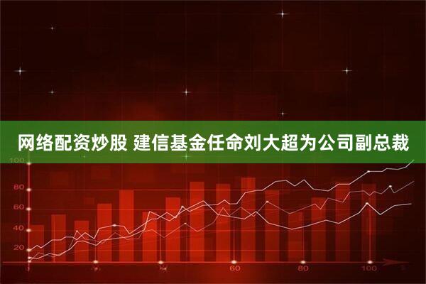 网络配资炒股 建信基金任命刘大超为公司副总裁